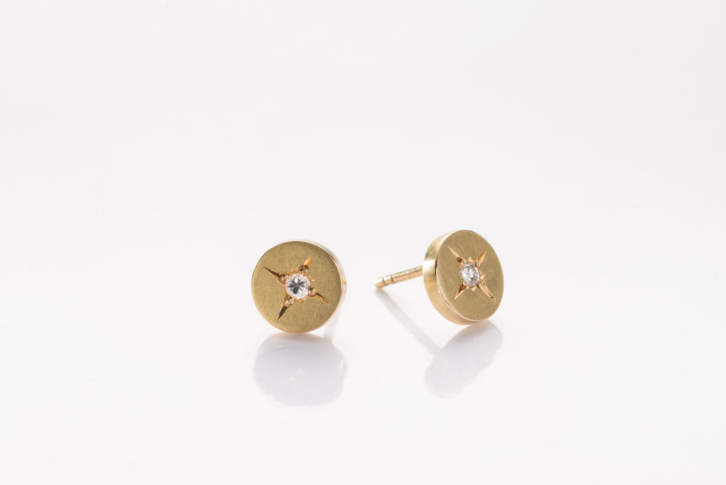 Ohrschmuck Gold Brillant