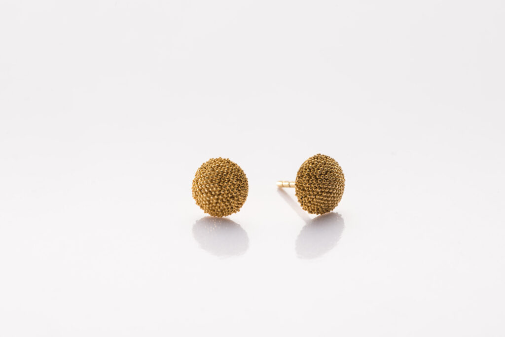 Ohrschmuck Gold Granulation