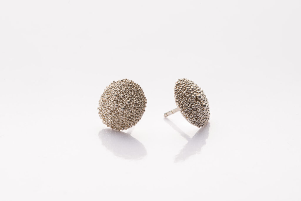 Ohrschmuck Silber Granulation